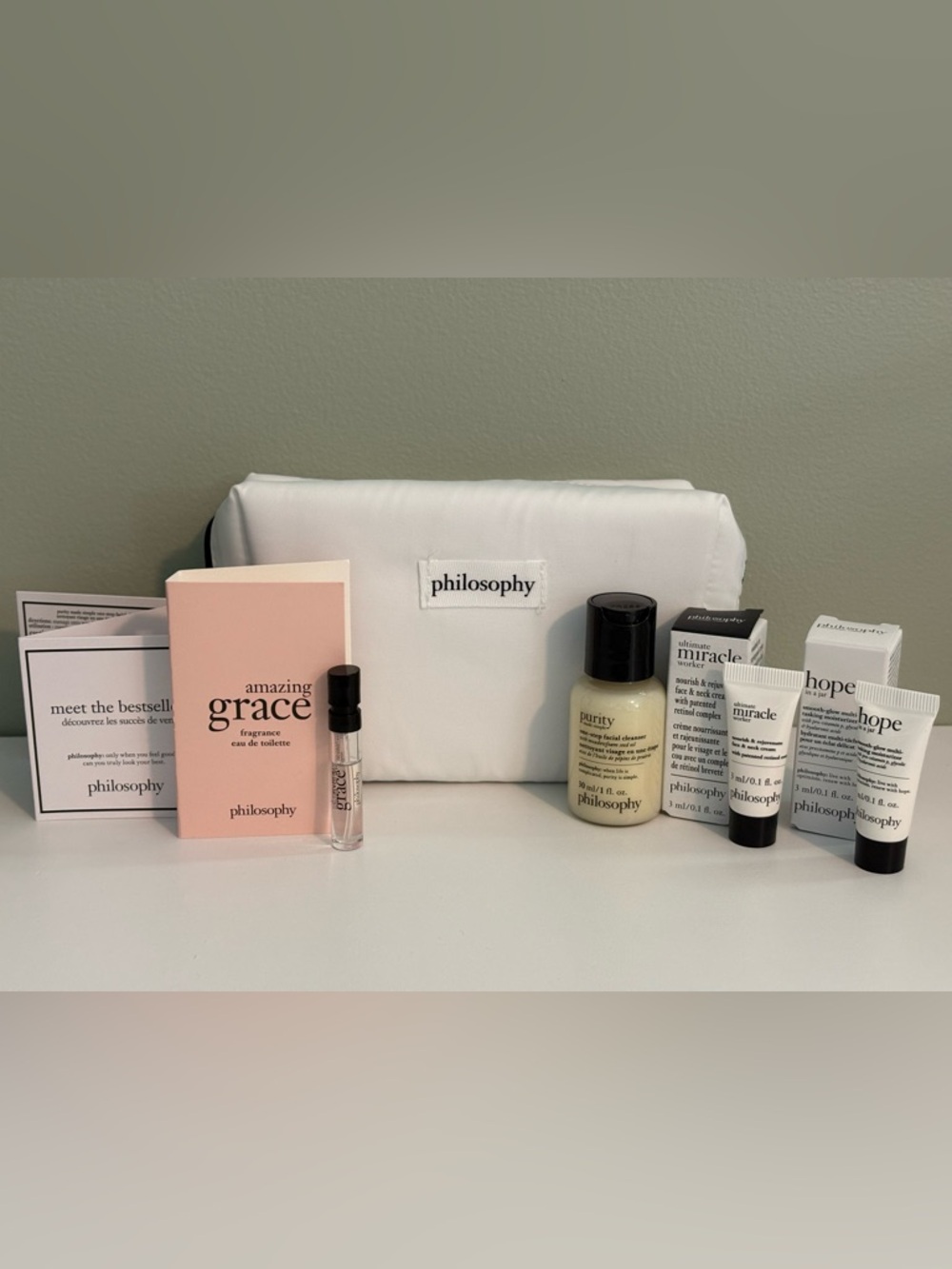 Philosophy 4-Piece "Meet the Bestsellers" Set with Cosmetic Bag